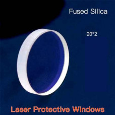 Lente protector de Fiber Laser 1064nm 20x2mm