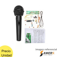 Kit didactico de microfono inalambrico FM Kit didactico de microfono inalambrico FM