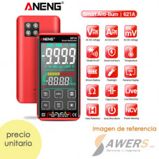 ANENG 621A Multimetro Smart Touch-screen Profesional TRUE-RMS