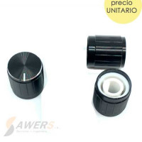 Perilla Knob para encoder d=6mm15x17mm Perilla Knob para encoder d=6mm15x17mm