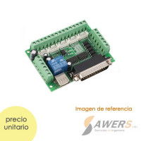 MACH3 Interface Controlador 5 Ejes para CNC V2 MACH3 Interface Controlador 5 Ejes para CNC V2