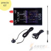 Sintonizador USB RTL-SDR 100KHz-1.7GHz R820T 8232 Sintonizador USB RTL-SDR 100KHz-1.7GHz R820T 8232
