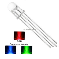 Led RGB 5mm Anodo/Catodo Comun Led RGB 5mm Anodo/Catodo Comun