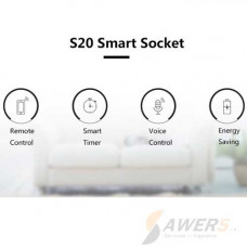 Sonoff S20 WiFi Smart Socket 220V-10A