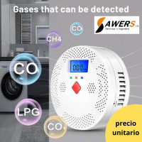 Tuya WiFi Detector Monoxido de Carbono con sirena Tuya WiFi Detector Monoxido de Carbono con sirena
