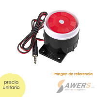 Mini Sirena Alarma 12V 120dB Mini Sirena Alarma 12V 120dB
