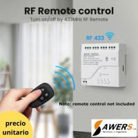 Tuya Smart Relay-Switch Zigbee3.0 4CH 433Mhz Tuya Smart Relay-Switch Zigbee3.0 4CH 433Mhz