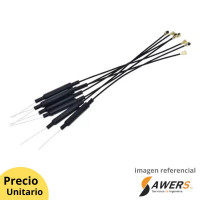 Antena WiFi 2.4Ghz 3dBi Conector IPEX Antena WiFi 2.4Ghz 3dBi Conector IPEX