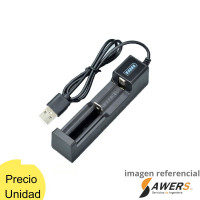 Cargador USB para pila 18650 Cargador USB para pila 18650