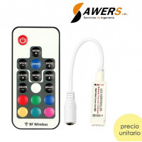 Controlador Driver para tira de led RGB y control remoto Controlador Driver para tira de led RGB y control remoto