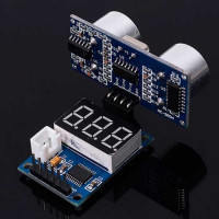 Modulo Visor Telemetro Ultrasonico para HC-SR04 Modulo Visor Telemetro Ultrasonico para HC-SR04
