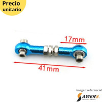 Varilla fish-eye de traccion para coche RC (aluminio) Varilla fish-eye de traccion para coche RC (aluminio)