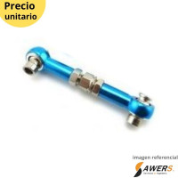 Varilla fish-eye de traccion para coche RC (aluminio) Varilla fish-eye de traccion para coche RC (aluminio)