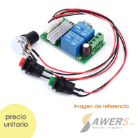 Controlador de velocidad PWM 6-28V 3A 80W (inversion giro) Controlador de velocidad PWM 6-28V 3A 80W (inversion giro)