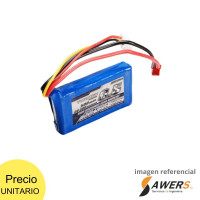 Bateria Lipo 7.4V 500mAh 2S 20-30C Turnigy Bateria Lipo 7.4V 500mAh 2S 20-30C Turnigy