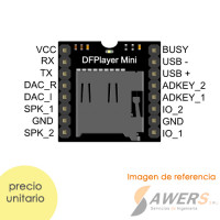 DFPlayer Mini - Decodificador MP3 para Arduino DFPlayer Mini - Decodificador MP3 para Arduino