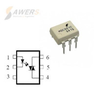 MOC3010 Optoacoplador Salida NON-ZERO Triac 250V MOC3010 Optoacoplador Salida NON-ZERO Triac 250V