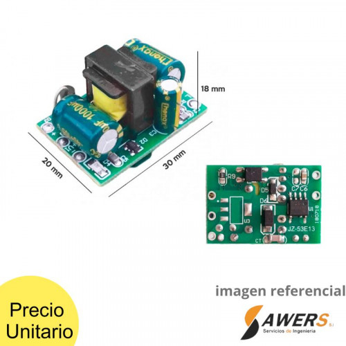 Fuente Switching 5V-0.7A-3.5W 220VAC