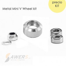 Mini V-Wheel Aluminio V-Slot