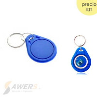 Tag RFID 125khz/NFC 13.56 MHz (Llavero) Tag RFID 125khz/NFC 13.56 MHz (Llavero)