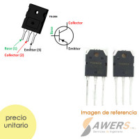 2SA1943 Transistor PNP 230V-15A 2SA1943 Transistor PNP 230V-15A