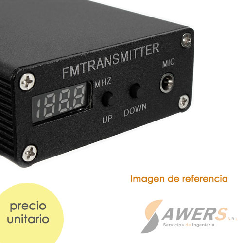 Transmisor FM Digital Estereo 5W 12V