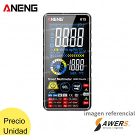 ANENG 615 Multimetro Smart Touch Recargable