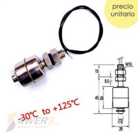 Sensor Nivel de Agua Vertical acero inoxidable 45mm Sensor Nivel de Agua Vertical acero inoxidable 45mm