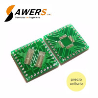 Zocalo PCB DIP32 a TQFP/SSOP32 Zocalo PCB DIP32 a TQFP/SSOP32