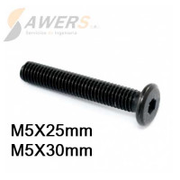 Tornillo de Perfil Bajo M5 L=20-25-30-40mm Tornillo de Perfil Bajo M5 L=20-25-30-40mm