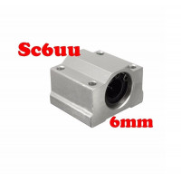 SC6UU Cojinete Lineal de Aluminio LM6UU SC6UU Cojinete Lineal de Aluminio LM6UU
