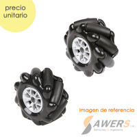 Rueda Mecanum Omnidireccional 60x30mm Rueda Mecanum Omnidireccional 60x30mm