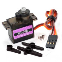 Mini Servomotor MG90S 5V 180 Grados (sin tope) Mini Servomotor MG90S 5V 180 Grados (sin tope)
