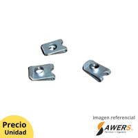 Tuerca Flotante para cacha de moto 5mm Tuerca Flotante para cacha de moto 5mm