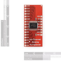 74HC4067 Multiplexor Analogico 16CH 74HC4067 Multiplexor Analogico 16CH