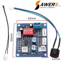 HW-585 Controlador de temperatura y velocidad PWM 12V HW-585 Controlador de temperatura y velocidad PWM 12V