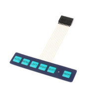 Teclado Membrana 1x6 Keypad Teclado Membrana 1x6 Keypad