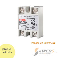 Relay estado solido SSR-25DA 24-380VAC 25A original Relay estado solido SSR-25DA 24-380VAC 25A original