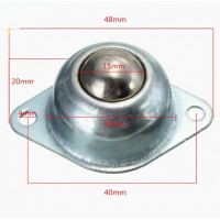 Bola Loca CY-15A de Acero 20mm altura Bola Loca CY-15A de Acero 20mm altura