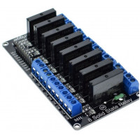 Relay SSR Estado Solido 8CH 5V-240V Relay SSR Estado Solido 8CH 5V-240V