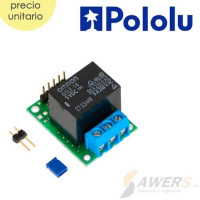 Interruptor RC Pololu con relay (ensamblado) Interruptor RC Pololu con relay (ensamblado)