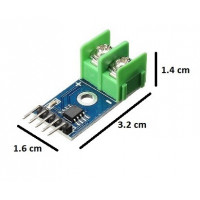 MAX6675 Modulo Interfaz para Termocupla tipo K MAX6675 Modulo Interfaz para Termocupla tipo K