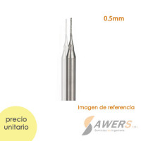Fresa de Corte Corn tungsteno CED=0.5mm Fresa de Corte Corn tungsteno CED=0.5mm