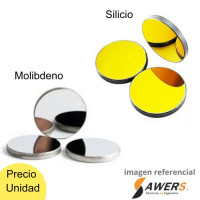 Espejo Reflectivo Si-Mo 20x3mm Gold-Plated Espejo Reflectivo Si-Mo 20x3mm Gold-Plated