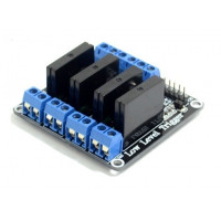 Relay SSR Estado Solido 4CH 5V 2A/240V Relay SSR Estado Solido 4CH 5V 2A/240V