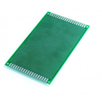 PCB Perforada doble cara 9x15cm (fibra de vidrio) PCB Perforada doble cara 9x15cm (fibra de vidrio)