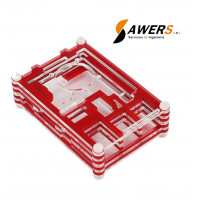 Case Acrilico Deluxe Raspberry PI 3 (sin ventilador) Case Acrilico Deluxe Raspberry PI 3 (sin ventilador)
