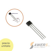 SS495A Sensor Magnetico de Efecto Hall  salida Analogica SS495A Sensor Magnetico de Efecto Hall  salida Analogica