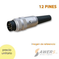 Conector DIN Macho 12P - LUMBERG SV120 Conector DIN Macho 12P - LUMBERG SV120