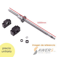 SFU1605 kit tornillo de bolas con BK12/BF12 (1metro) SFU1605 kit tornillo de bolas con BK12/BF12 (1metro)